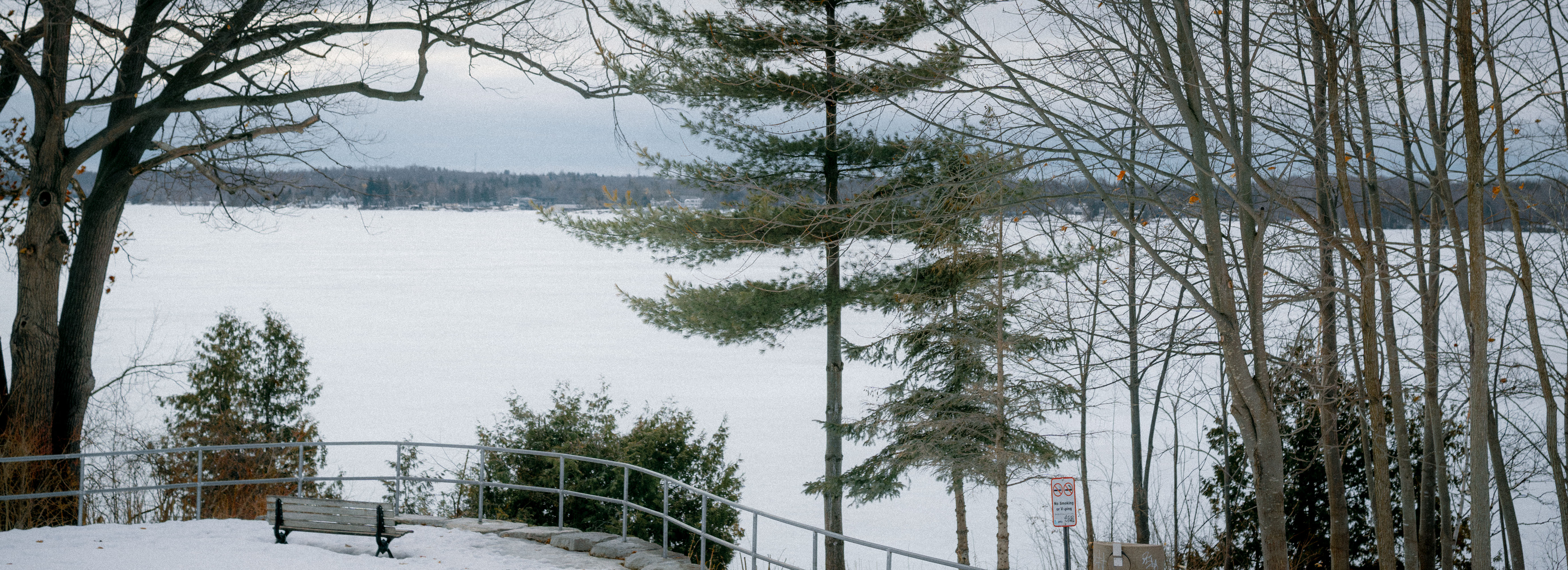 Along the Kempenfelt Bay